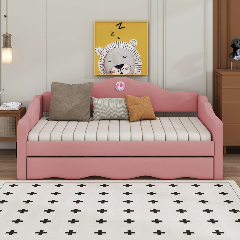 Wayfair pink daybed online